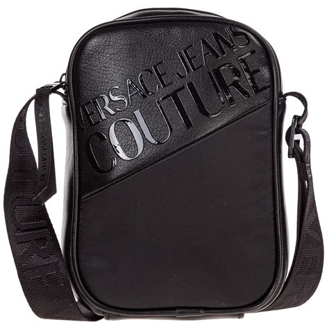 versace men crossbody bag|luxury men's crossbody messenger bag.